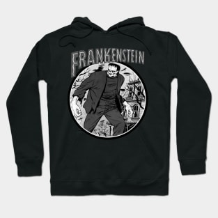 Frankenstein Comic Design Hoodie